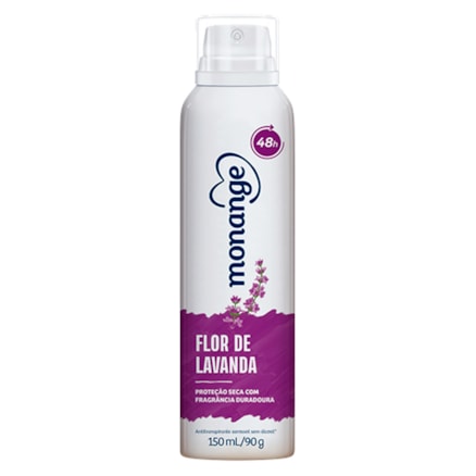 Desodorante Aerosol Monange 48h Flor De Lavanda 150ml