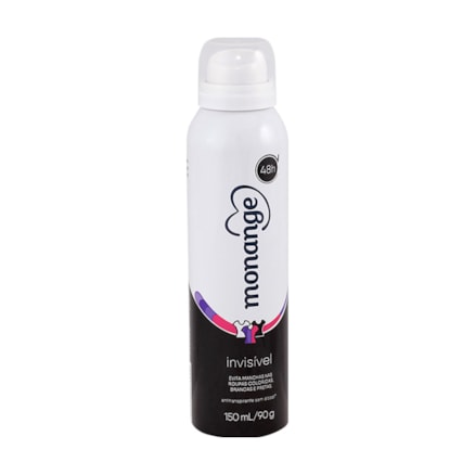 Desodorante Aerosol Monange 48h Invisible 150ml