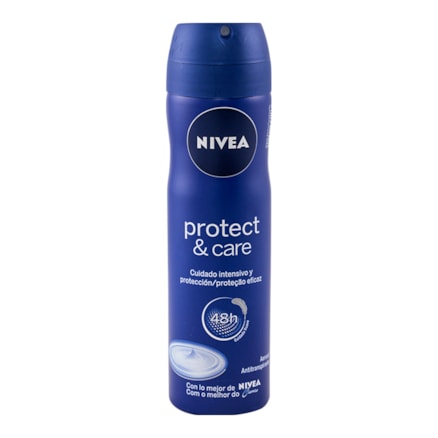 Desodorante Aerosol Nivea 150ml Feminino Protect Care