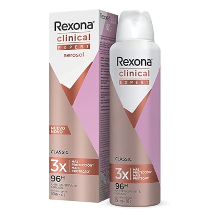 Desodorante Aerosol Rexona Clinical Classic 91g