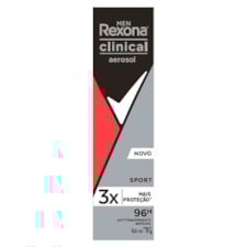 Desodorante Aerosol Rexona Clinical Sport 91g