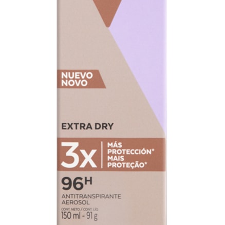 Desodorante Aerosol Rexona Extra Dry Clinical 91g