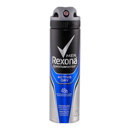 Desodorante Aerosol Rexona Masculino 48h Active 90g