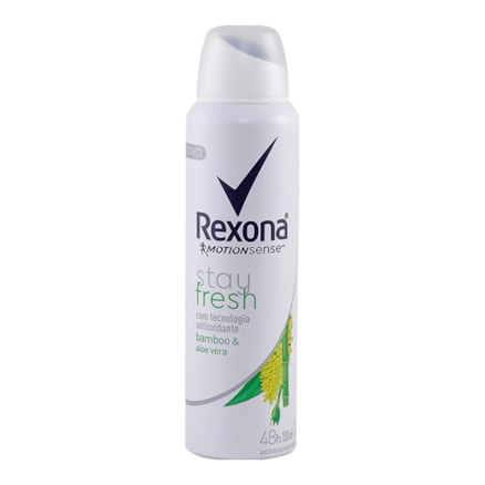 Desodorante Aerosol Rexona Stay Fresh Bamboo Aloe Vera 90g