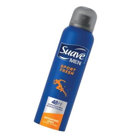 Desodorante Aerosol Suave Masculino Sport Fresh 48h 87g