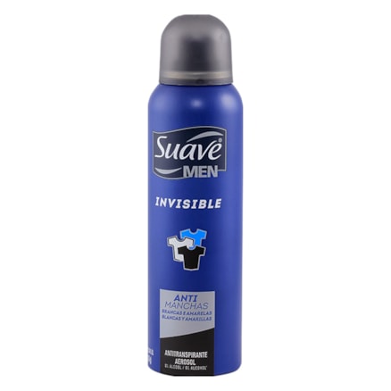 Desodorante Aerosol Suave Men 48h Invisible 88g