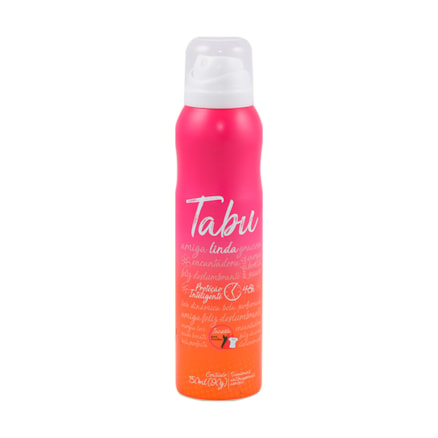 Desodorante Aerosol Tabu Linda Feminino 48h 150ml