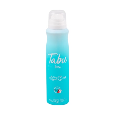 Desodorante Aerosol Tabu Livre Feminino 48h 150ml