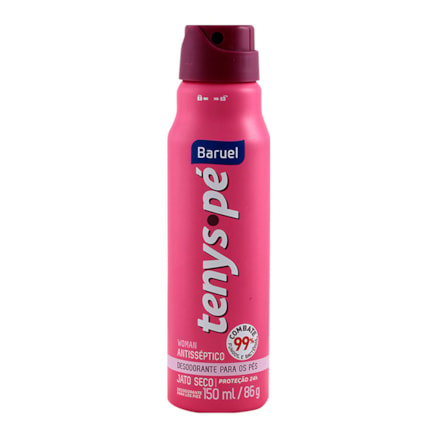 Desodorante Aerosol Tenys Pé Sec Woman 150ml