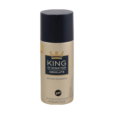 Desodorante Antônio Bandeiras King Seduction Absolute 150ml