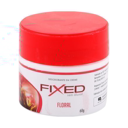Desodorante Creme Fixed Floral Proteção Frescor 55g
