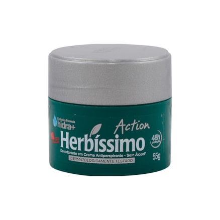 Desodorante Creme Herbíssimo Action 55g