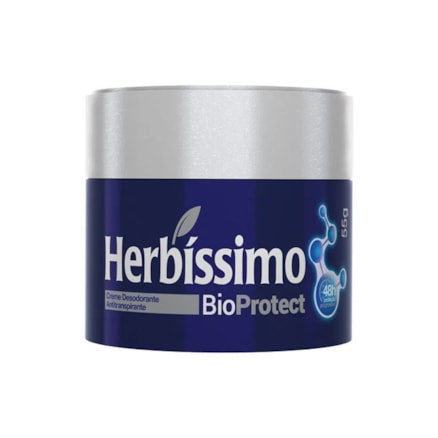 Desodorante Creme Herbíssimo Bio Protect Cedro 48h 55g