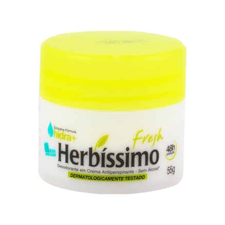 Desodorante Creme Herbíssimo Fresh 55g