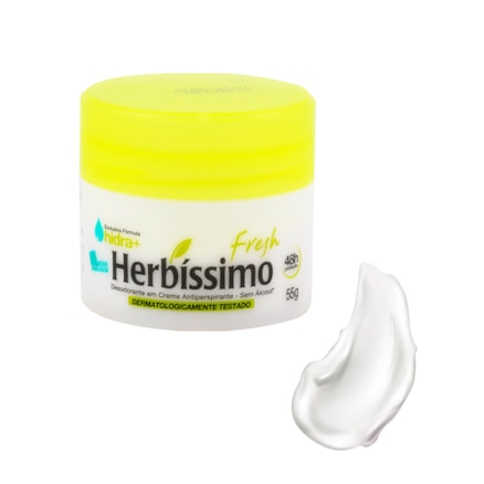 Desodorante Creme Herbíssimo Fresh 55g