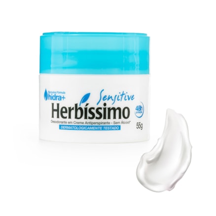 Desodorante Creme Herbíssimo Hidra Sensitive 55g