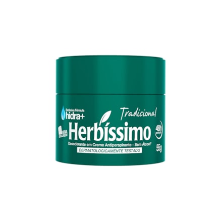 Desodorante Creme Herbíssimo Tradicional 55g