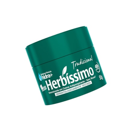 Desodorante Creme Herbíssimo Tradicional 55g