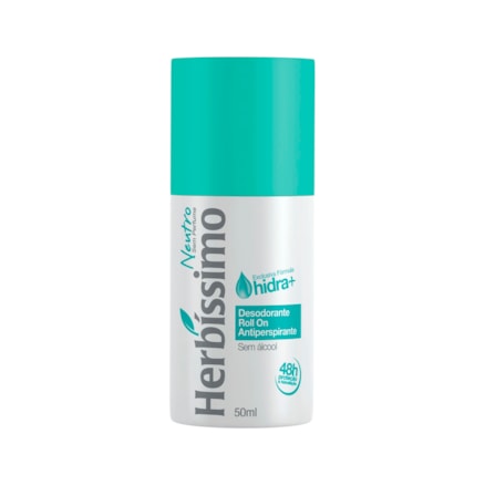 Desodorante Herbissimo Roll-on Sem Perfume 50ml