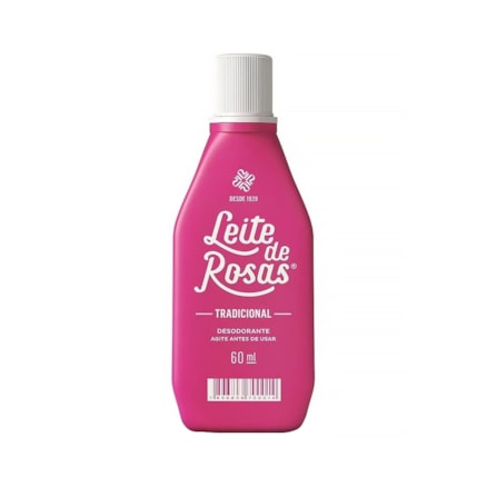 Desodorante Leite De Rosas Tradicional 60ml