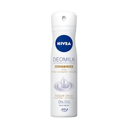 Desodorante Nivea Deomilk Beauty Toque Seco Feminino 150ml