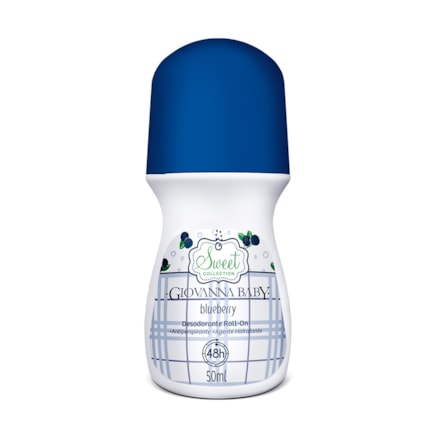 Desodorante Roll On Giovanna Baby Blueberry Suave 50ml