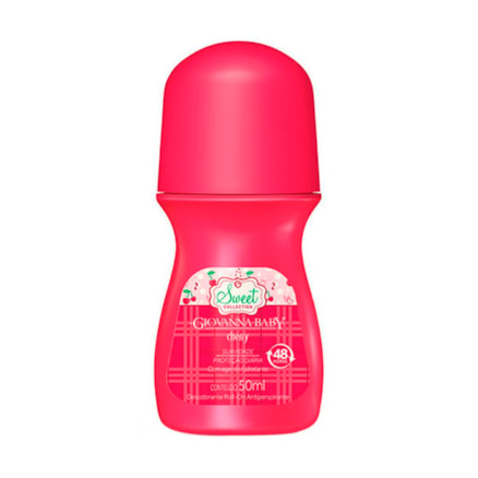 Desodorante Roll On Giovanna Baby Cherry Proteção 50ml