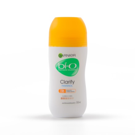 Desodorante Rollon Bi-o 72h Feminino Clarify Pantenol 50ml