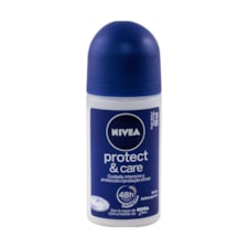 Desodorante Rollon Nivea Feminino 48h Protect E Care 50ml