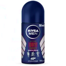 Desodorante Rollon Nivea Masculino 24h Dry Impact 50ml