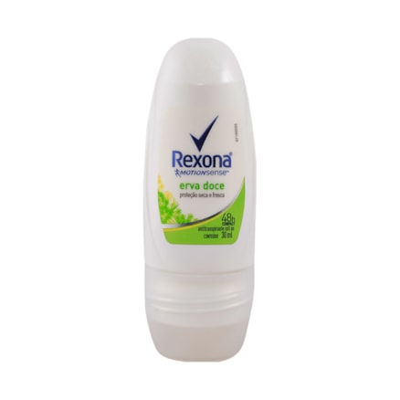 Desodorante Rollon Rexona Compacto Feminino Erva Doce 30ml