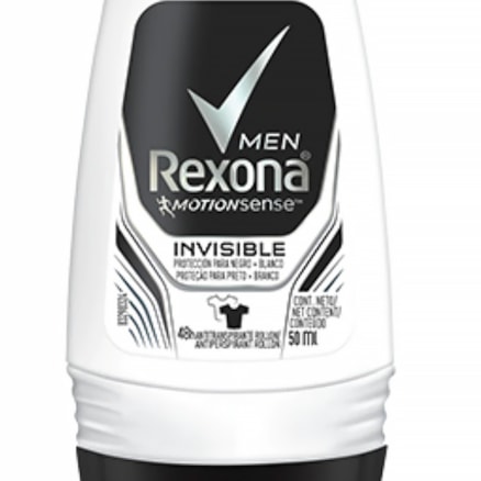 Desodorante Rollon Rexona Masculino 48h Invisible 50ml