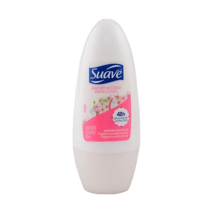 Desodorante Rollon Suave Jasmim E Coco 48h 50ml