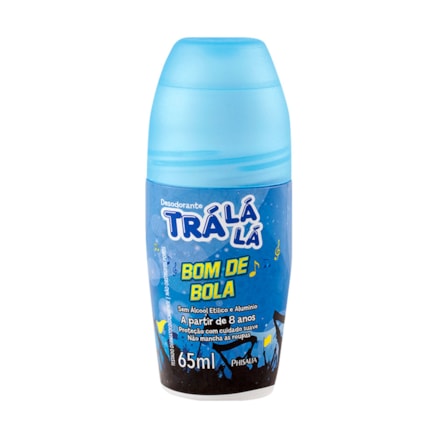 Desodorante Rollon Trá Lá Lá Bom De Bola Masculino 65ml