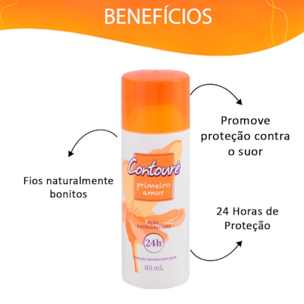 Desodorante Spray Contoure Primeiro Amor 80ml