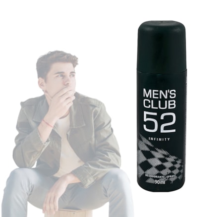 Desodorante Spray Mens Club 52 Infinity Marcante 90ml