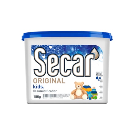 Desumidificador Secar Anti Mofo Kids 180g