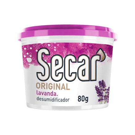 Desumidificador Secar Anti Mofo Lavanda 80g