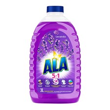 Detergente Ala Líquido Lavanda 3l