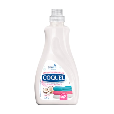 Detergente Coquel Líquido Coco 1,5 Litros