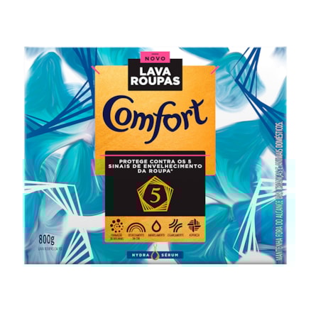 Detergente Em Pó Comfort Hydra Serum 800g