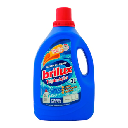 Detergente Líquido Brilux Multi Ação Tradicional 3l