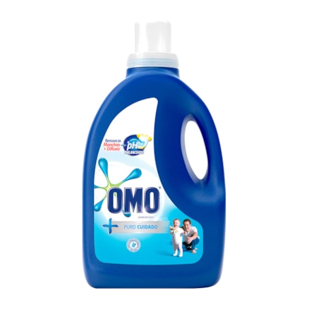 Detergente Líquido Omo Puro Cuidado 3l