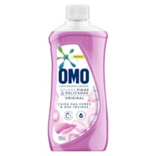 Detergente Líquido Omo Roupas Finas Delicadas Original 900ml