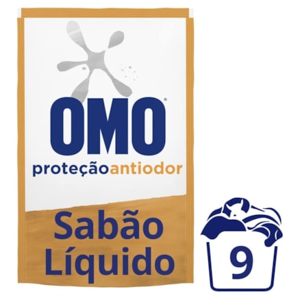 Detergente Líquido Omo Sachê Sports 900ml