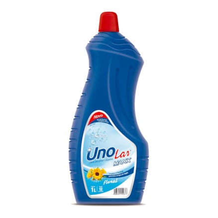 Detergente Líquido Unolar Floral 1l