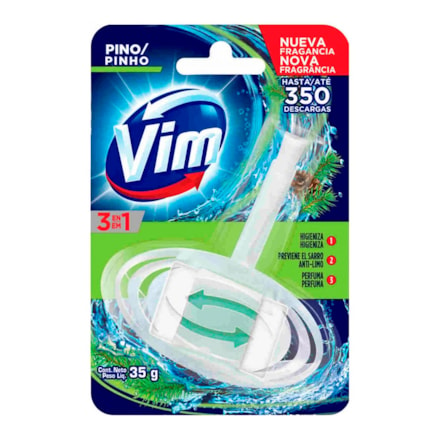 Detergente Sanitário Vim 3 Em 1 Pinho 35g