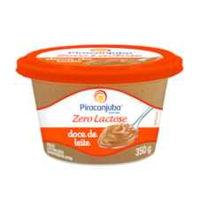 Doce De Leite Piracanjuba 0 Lactose 350g