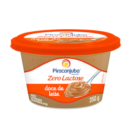 Doce De Leite Piracanjuba 0 Lactose 350g