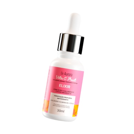 Elixir Be Aurora Rosa Mosqueta com Ácido Hialurônico + Colágeno 30ml + Água Micelar BeAurora Pura Fattore Spray Babosa Ativa Vegano 140ml